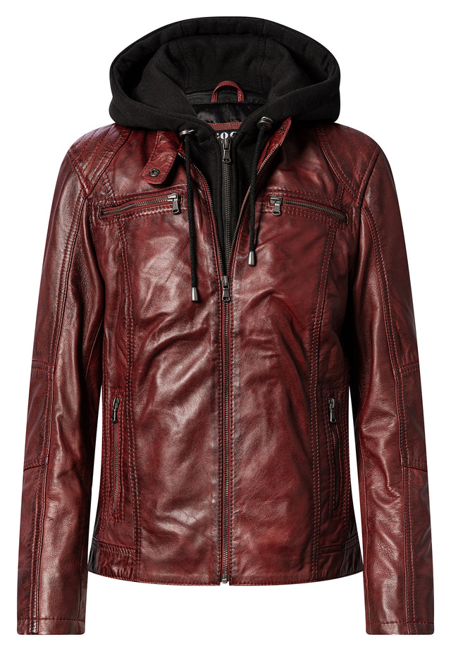 Lederjacke