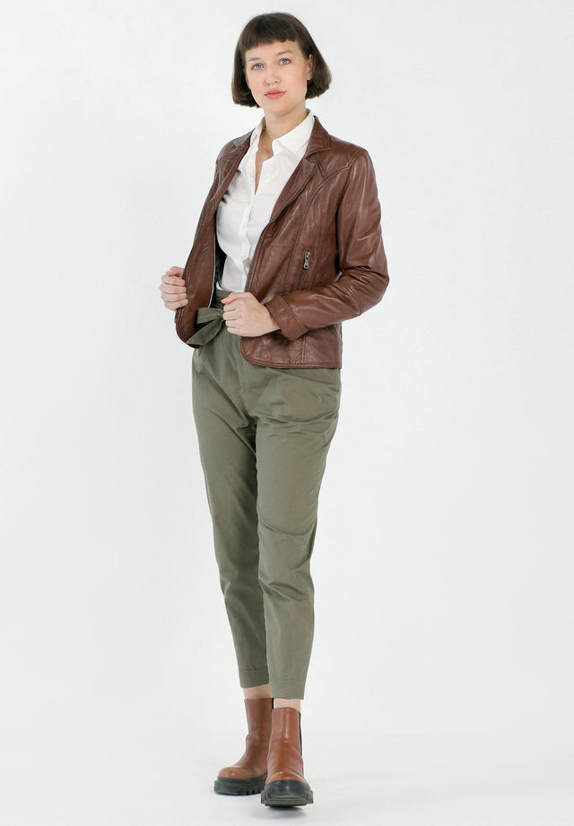 Lederjacke
