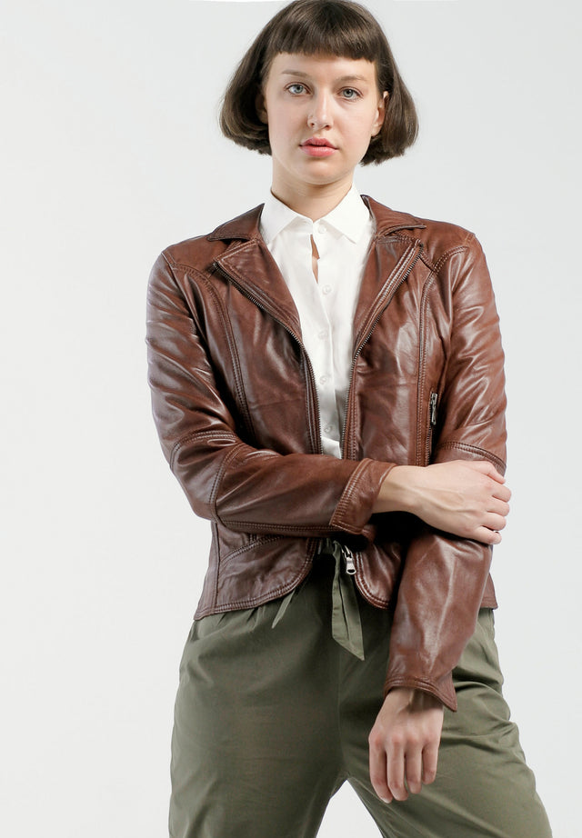Lederjacke