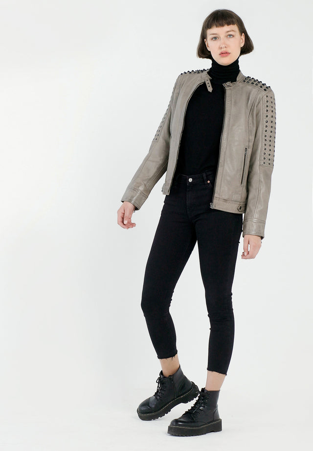 Lederjacke