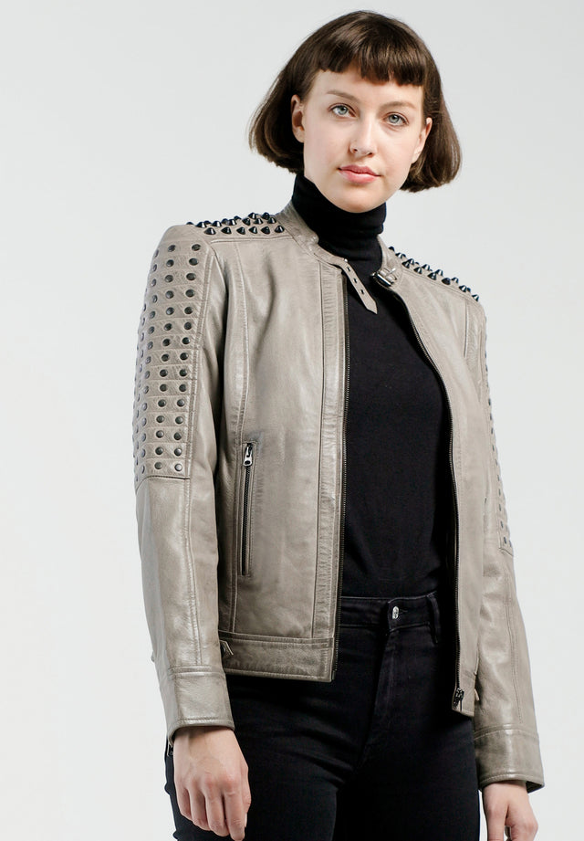 Lederjacke