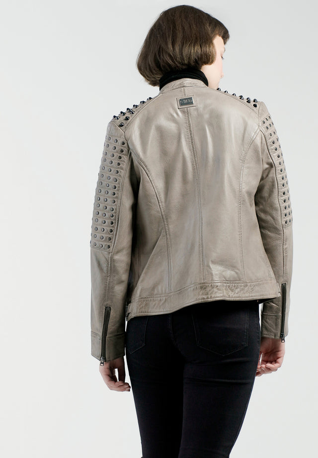 Lederjacke