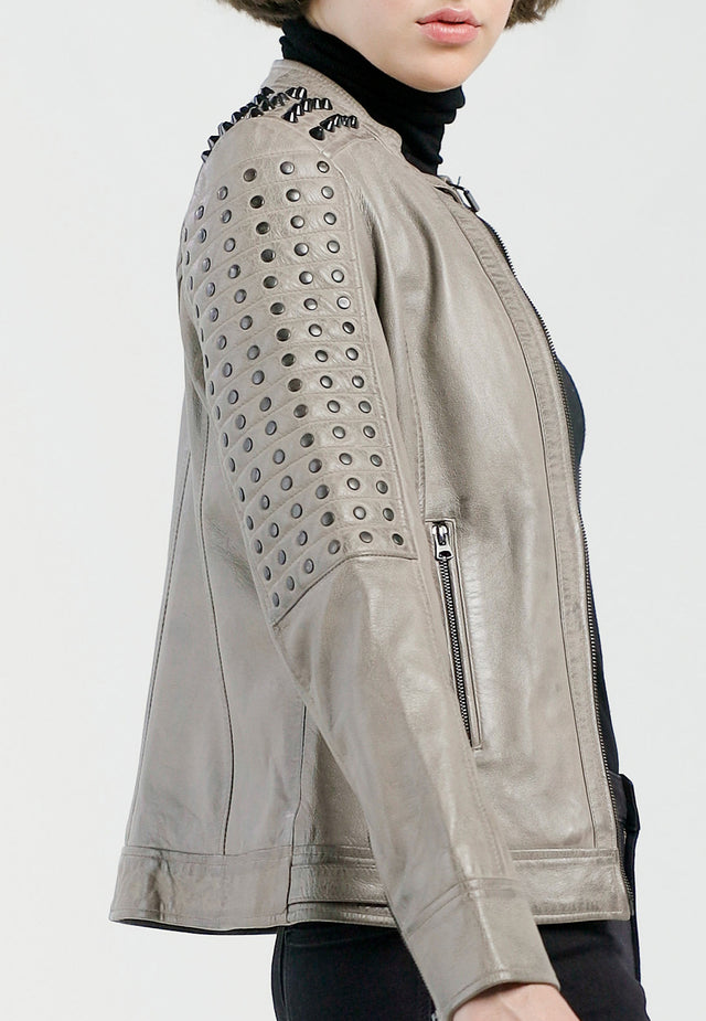 Lederjacke