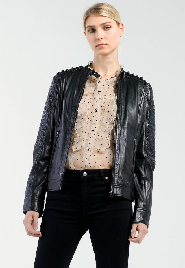 Lederjacke