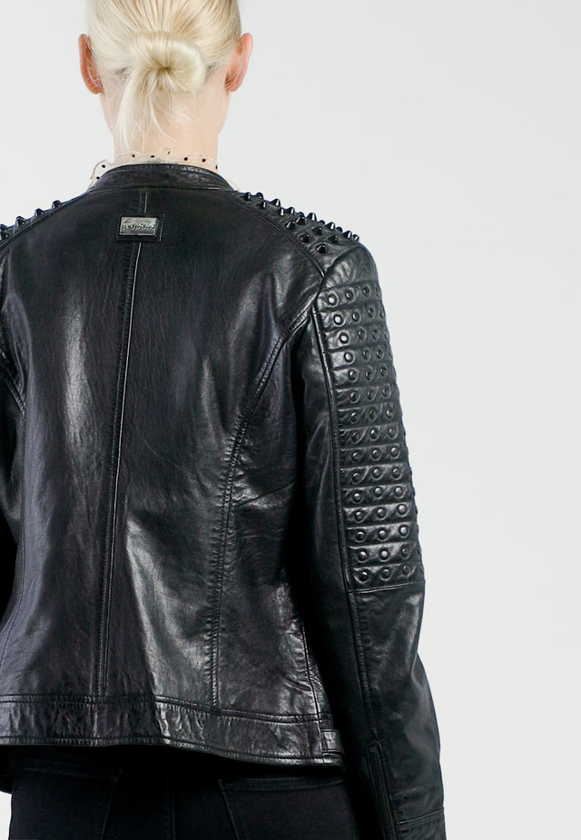 Lederjacke