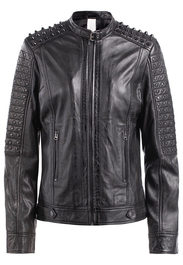 Lederjacke
