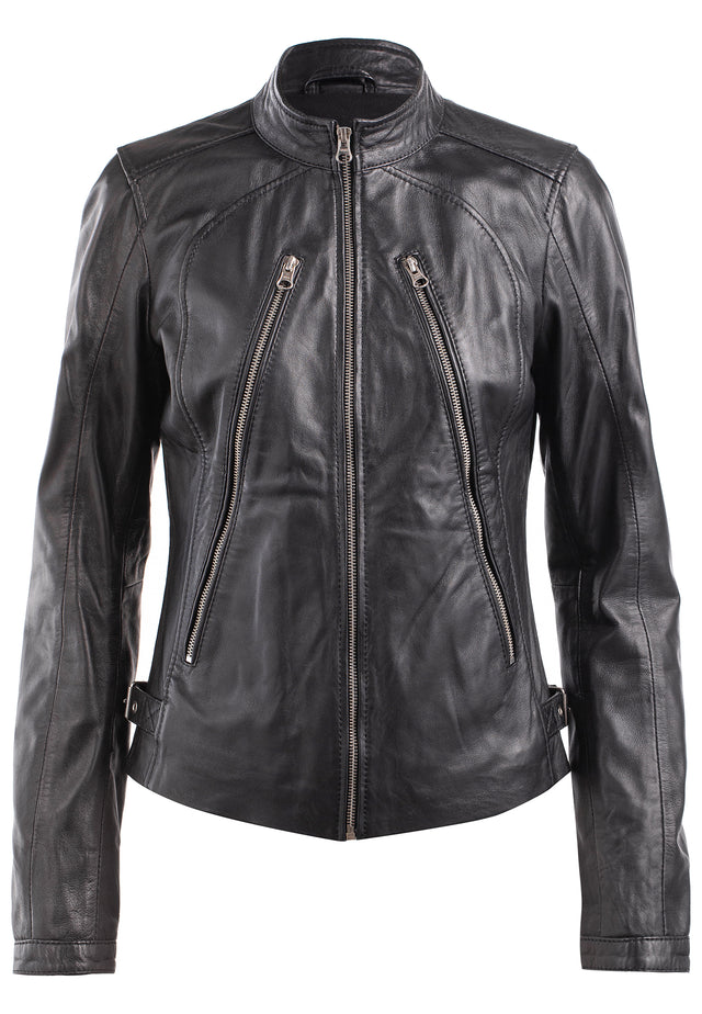 Lederjacke