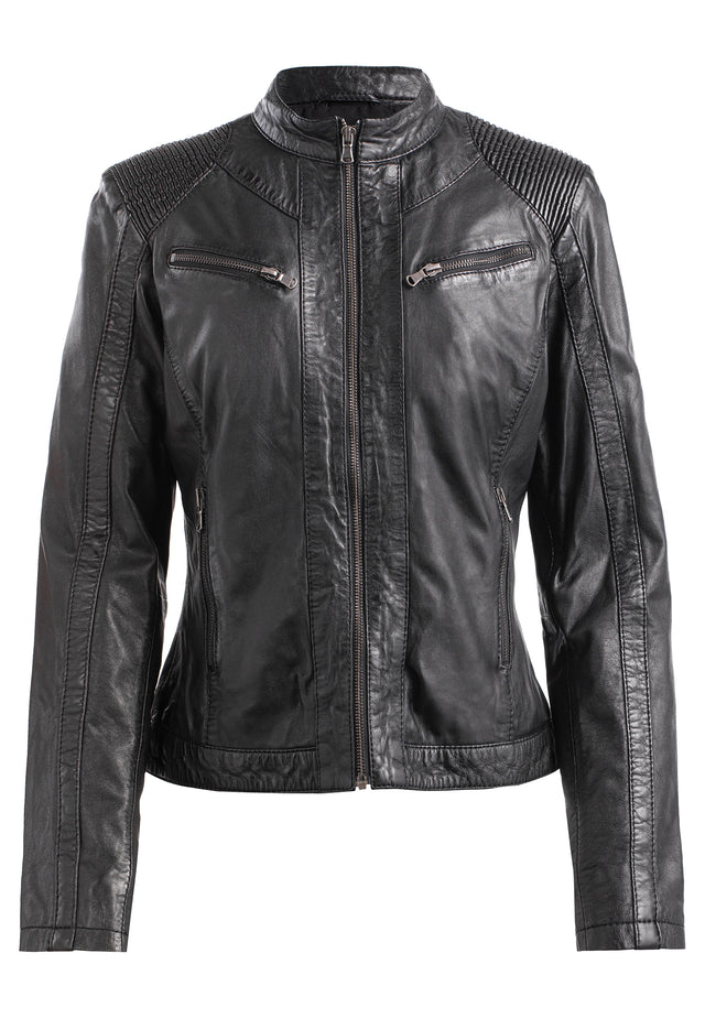 Lederjacke