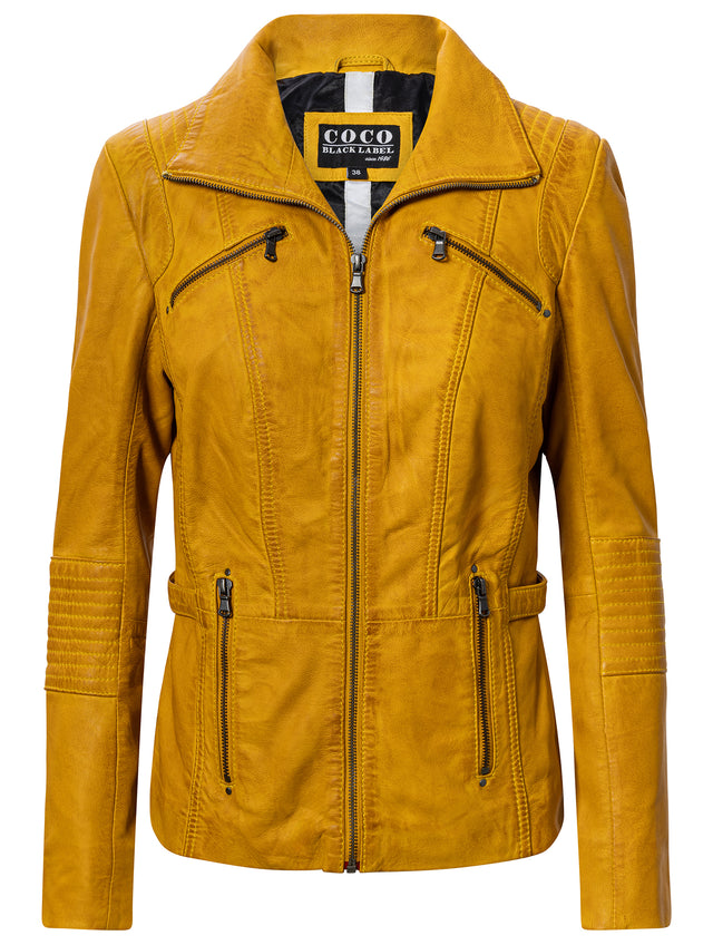 Lederjacke