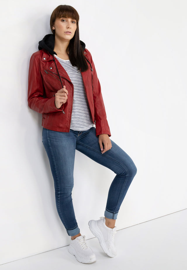 Lederjacke