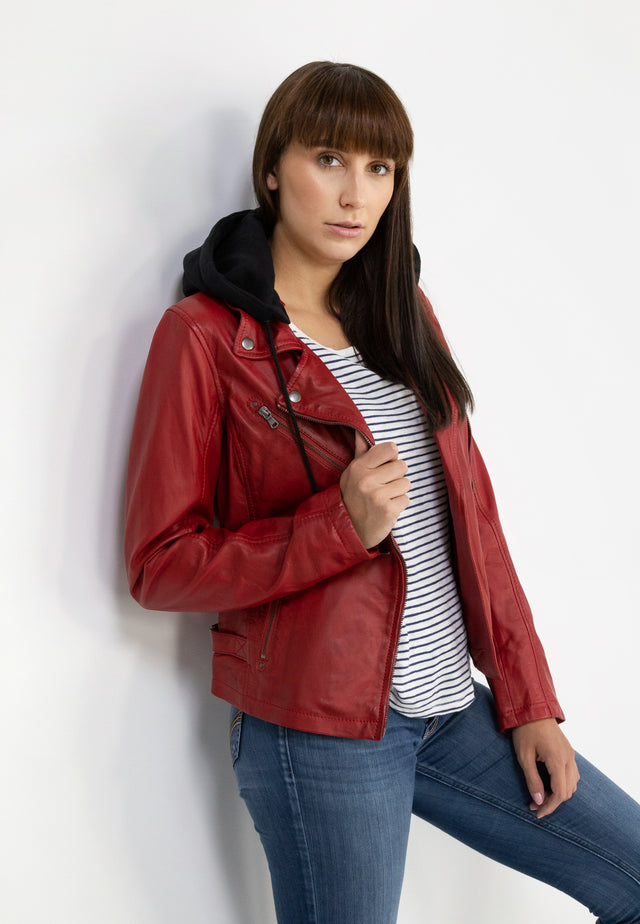 Lederjacke