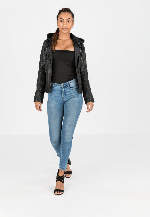 Lederjacke