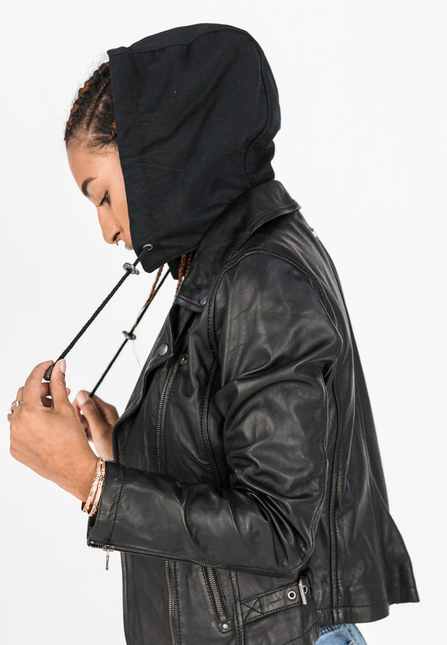 Lederjacke