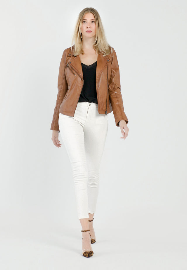 Lederjacke
