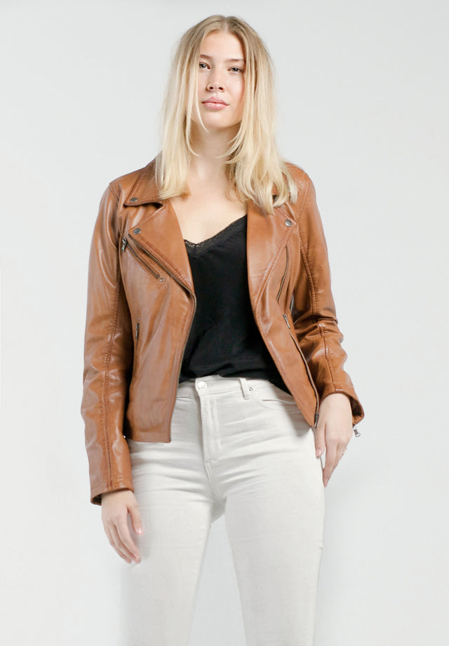 Lederjacke