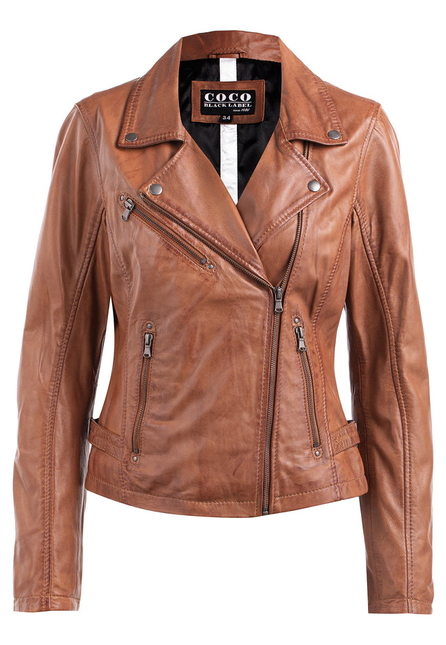 Lederjacke