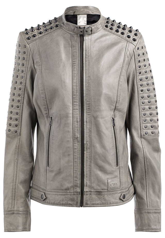 Lederjacke