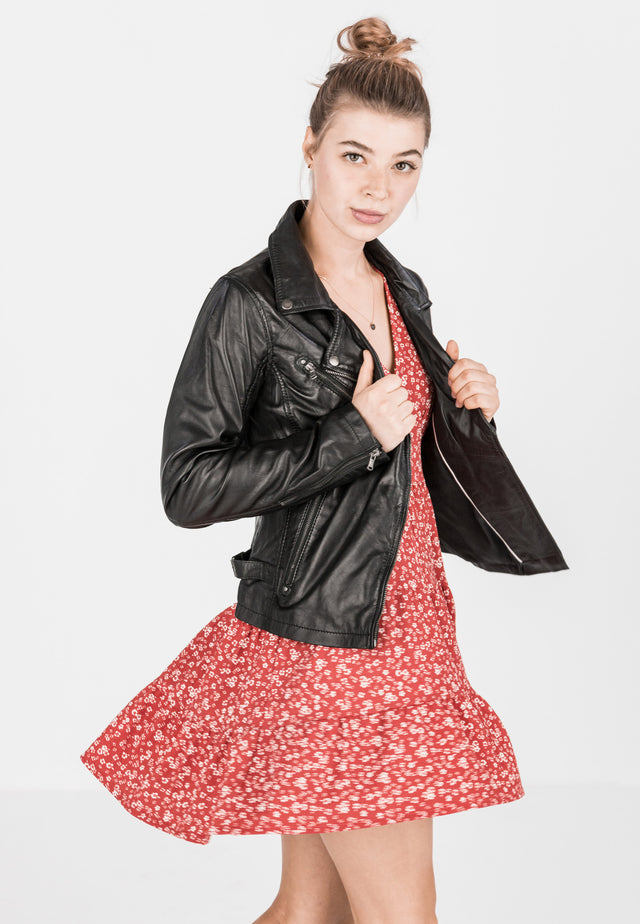 Lederjacke