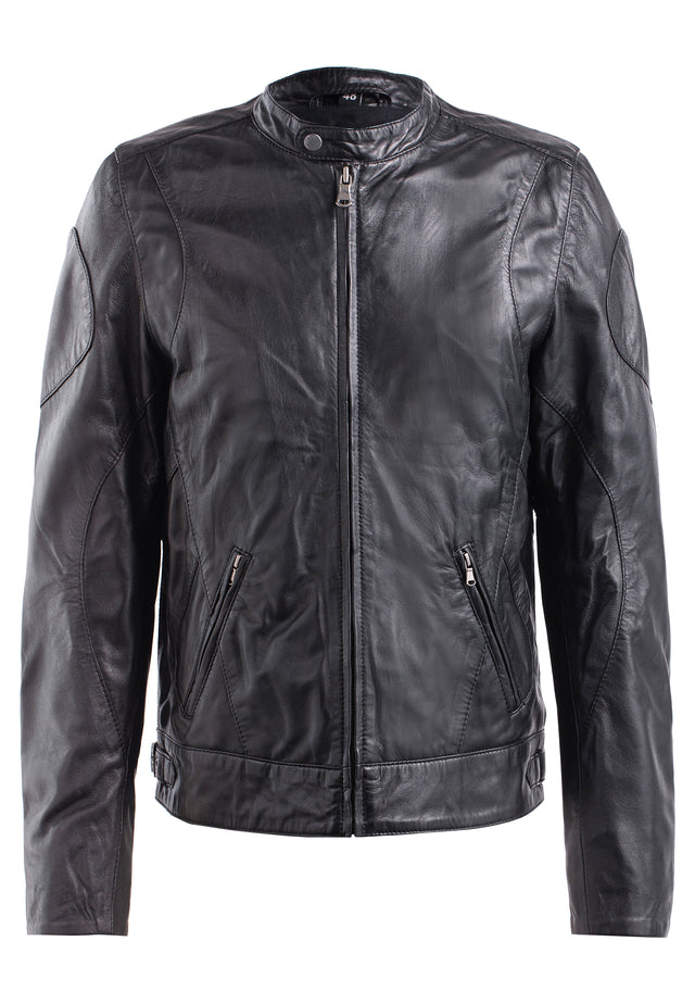 Lederjacke