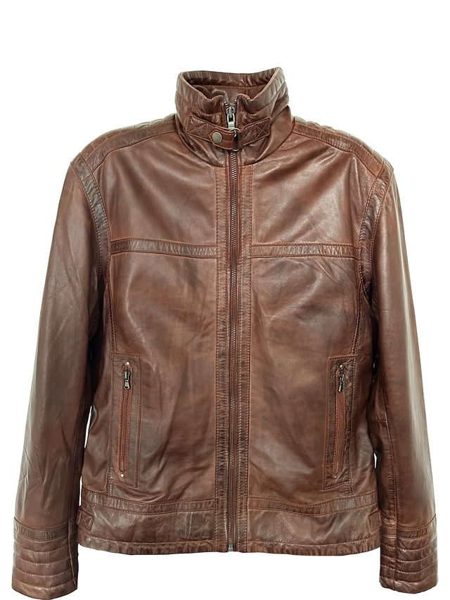 Lederjacke