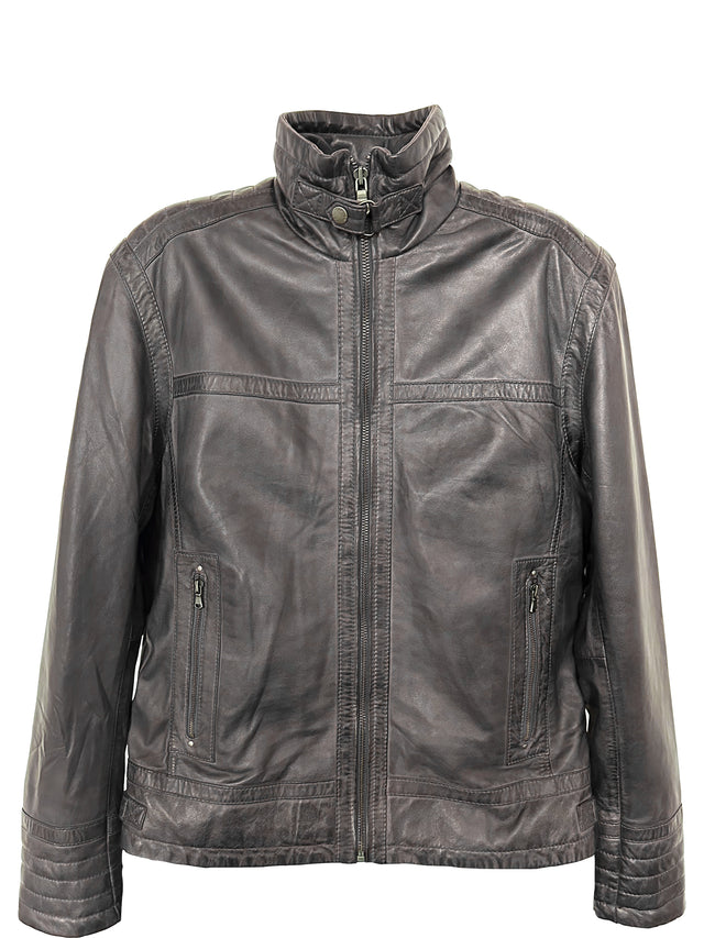 Lederjacke