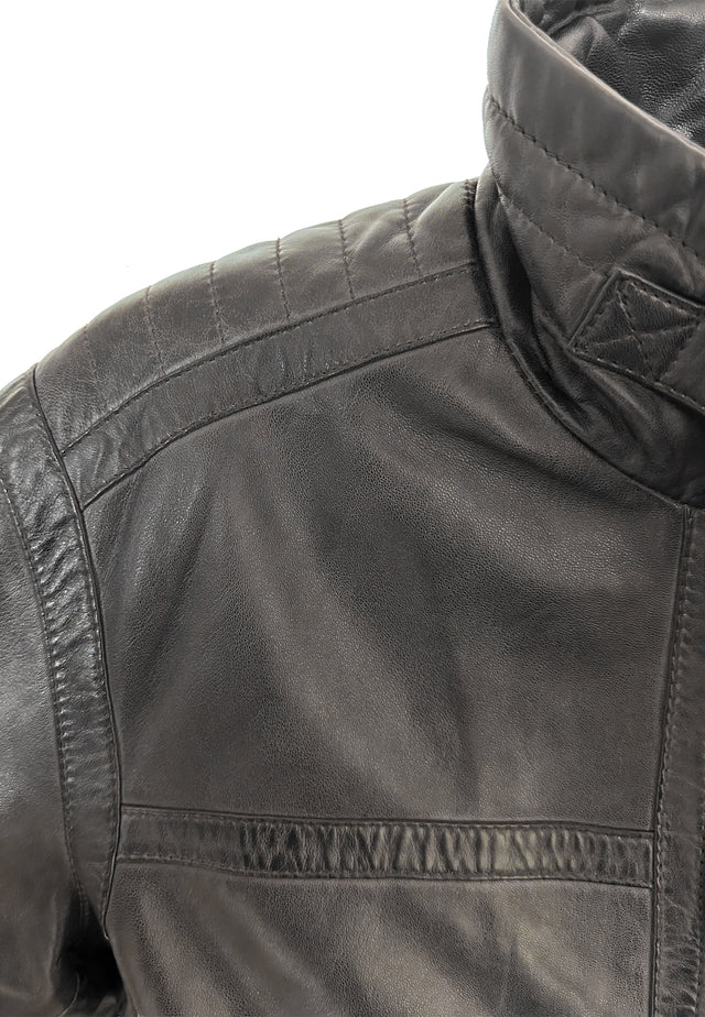 Lederjacke